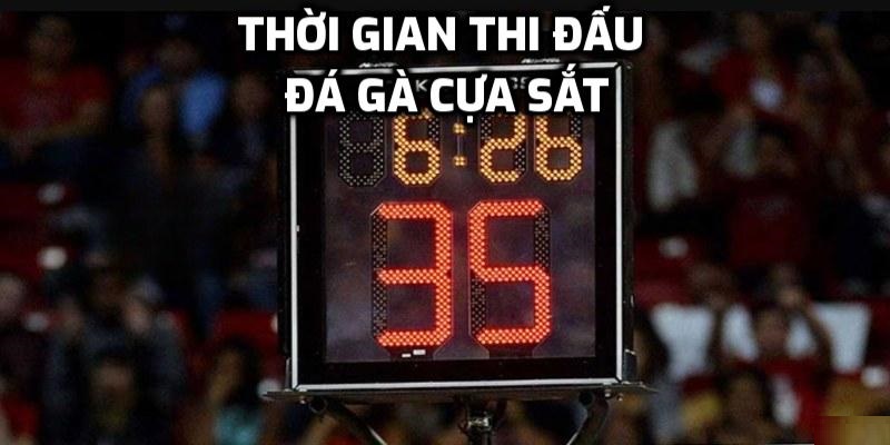 Thời gian để thi đấu 